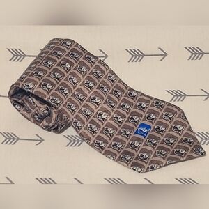 Official Duke University Blue Devils Gold Blue Neck Tie 100% Silk made in USA